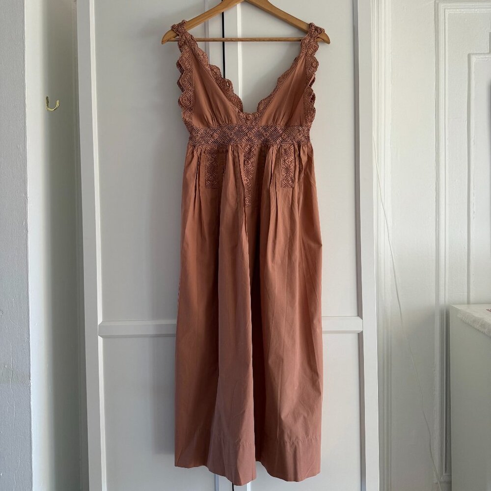 Dôen Slate Nightgown in Maple - Size XS